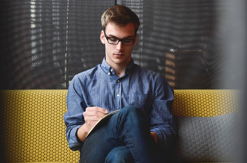 Man Writing