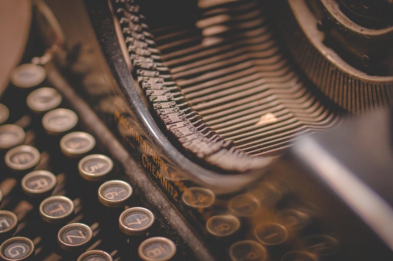 Writer Typing